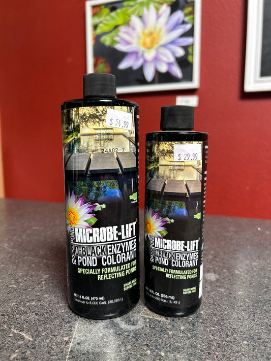 Microbe Lift Bio-Black Enzymes and Pond Colorant